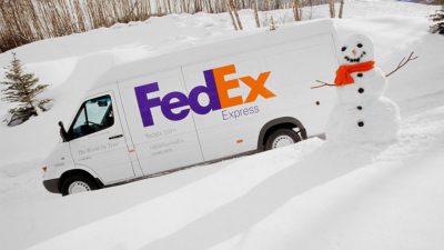 Canada Post, FedEx ,Purolator در بریتیش کلمبیا استفاده می کنند